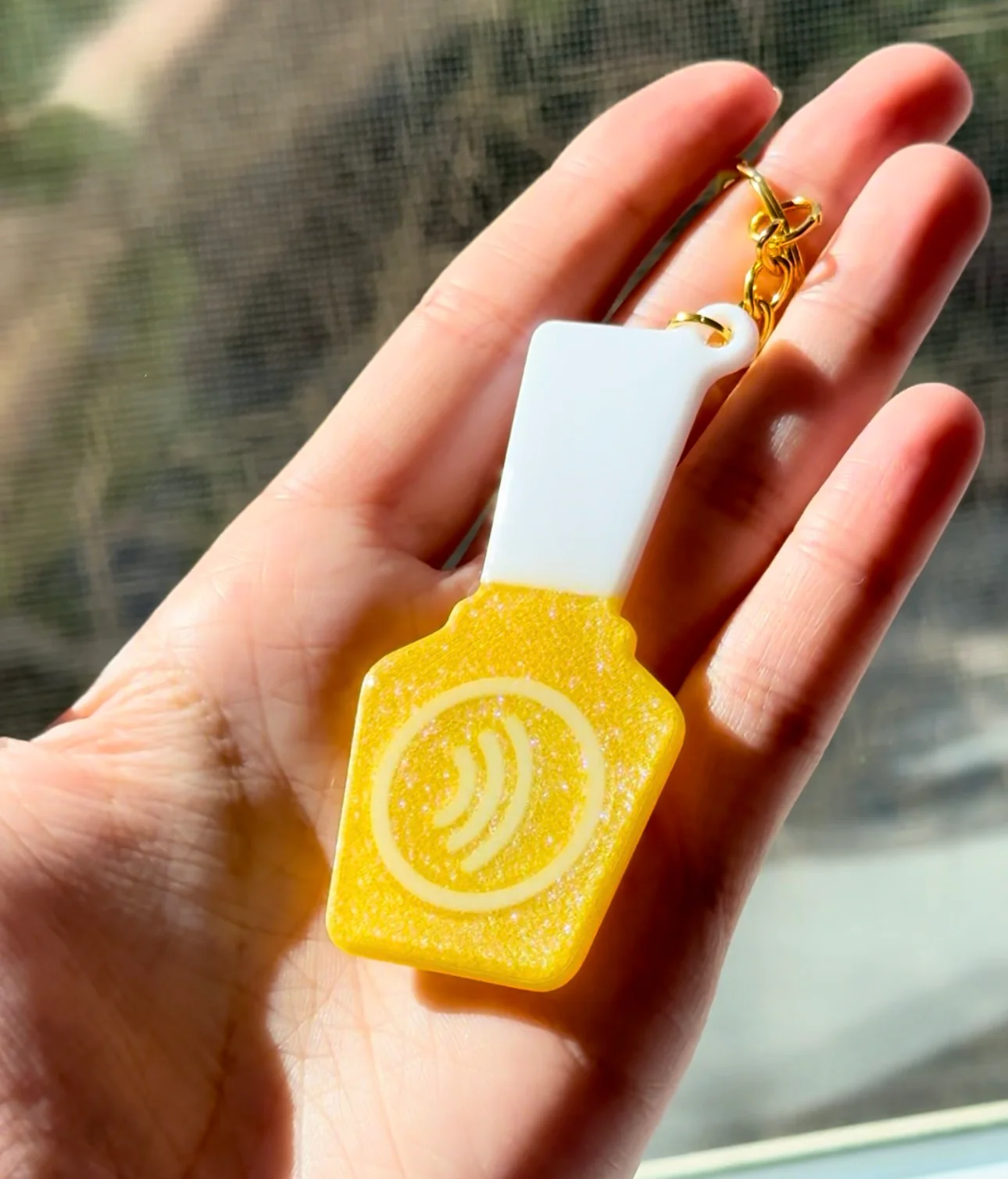 NFC Nail Bottle KeyChain Free US Delivery - Image 18
