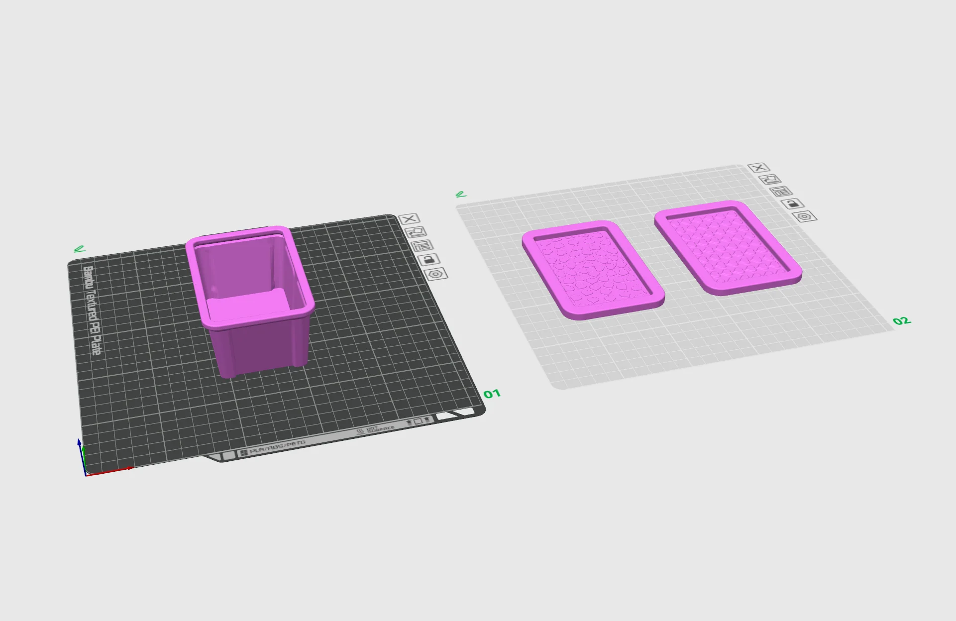 Teeny Tote STL file with COMMERCIAL (Resell) rights